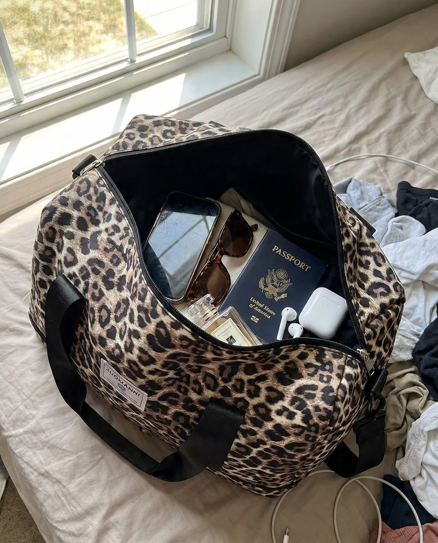 The Leo Bag™ — Leopard Weekend Bag